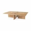 Hot Sale 🛒 Mercana Aida 56.0 X 34.0 X 15.0 Natural Brown Wood Rectangle Coffee Table ⌛