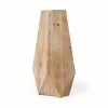 Budget ✔️ Mercana Allen I Natural Wooden Vase (19.3" Tall) 🤩