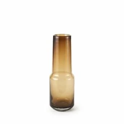 Discount 🎉 Mercana Amrita 4.1L X 4.1W X 11.9H Golden Brown Glass Vase 🤩