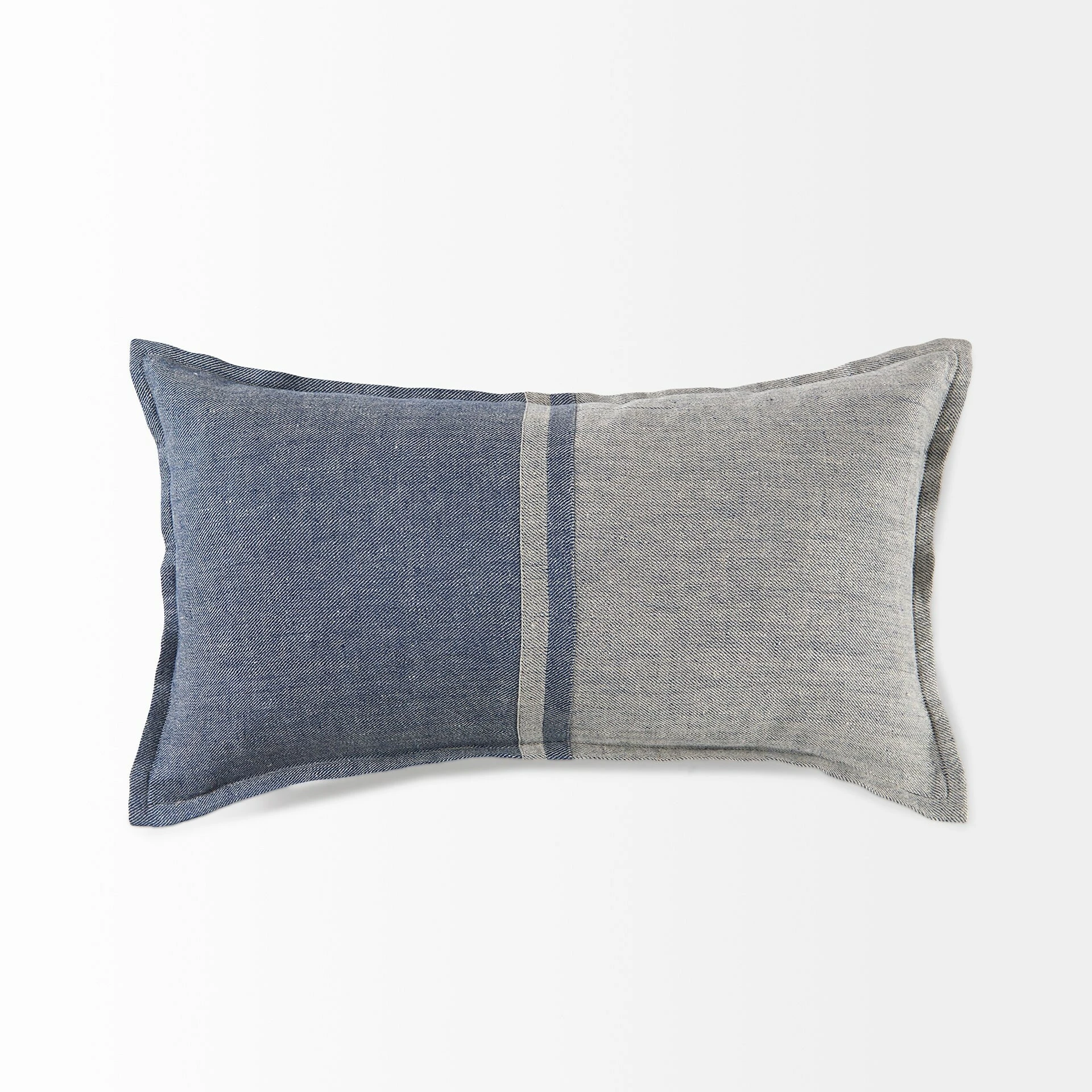 Promo โค๏ธ Mercana Aubrielle Gray & Blue Fabric Pillow Cover ๐ - Image 5
