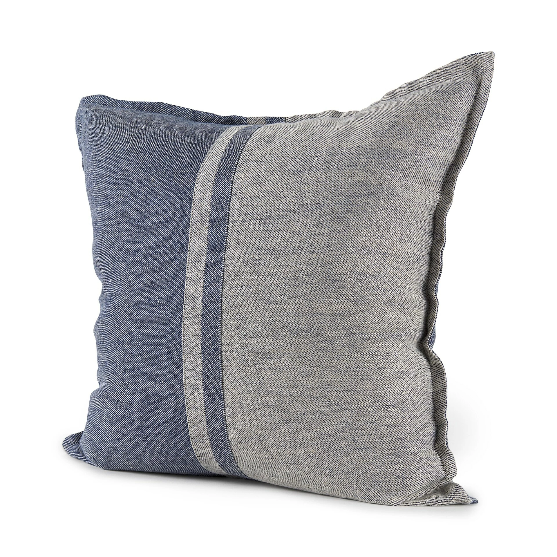 Promo โค๏ธ Mercana Aubrielle Gray & Blue Fabric Pillow Cover ๐ - Image 10