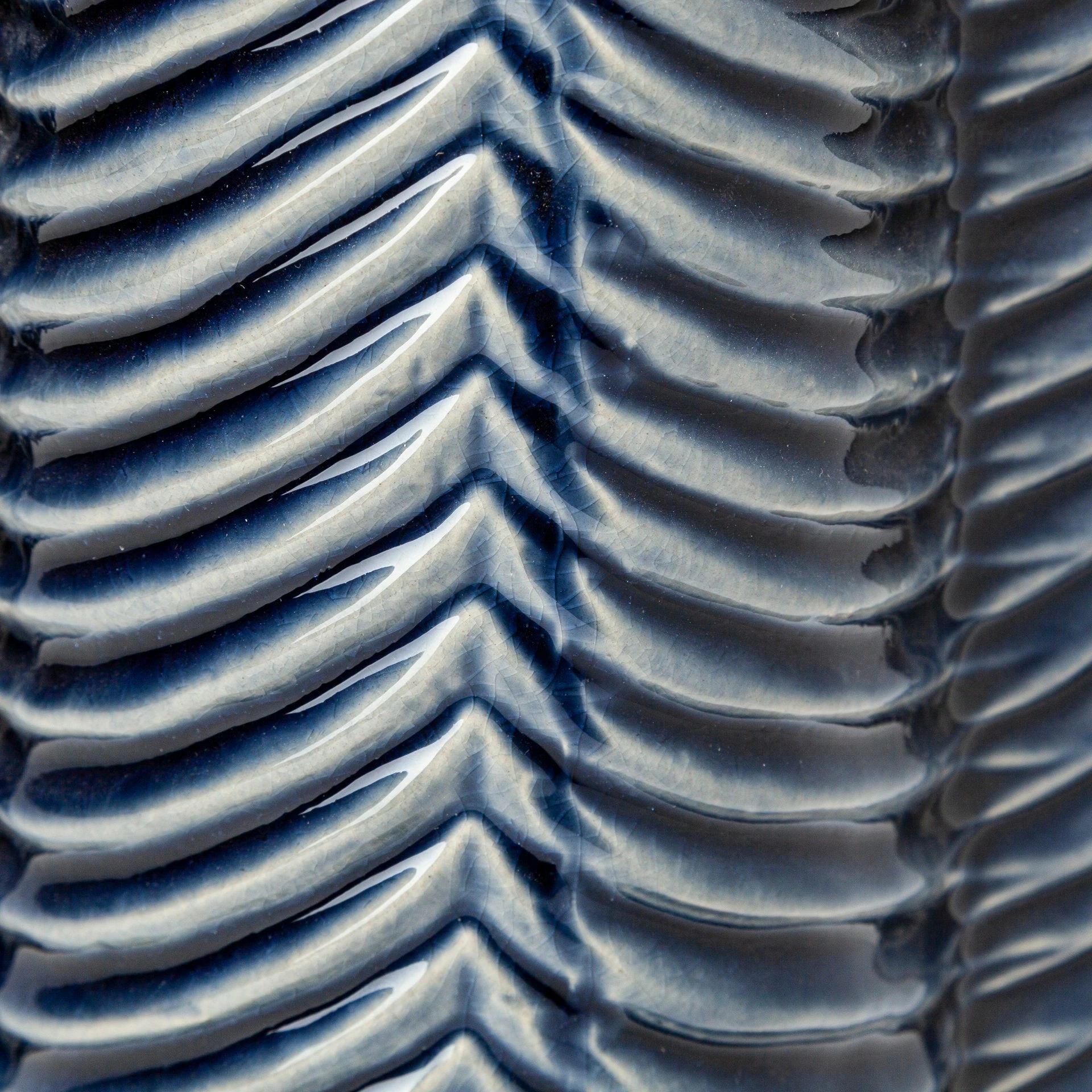 Cheapest ๐ Mercana Bashir I Small Dark Navy Gloss Ceramic Vase ๐ - Image 5