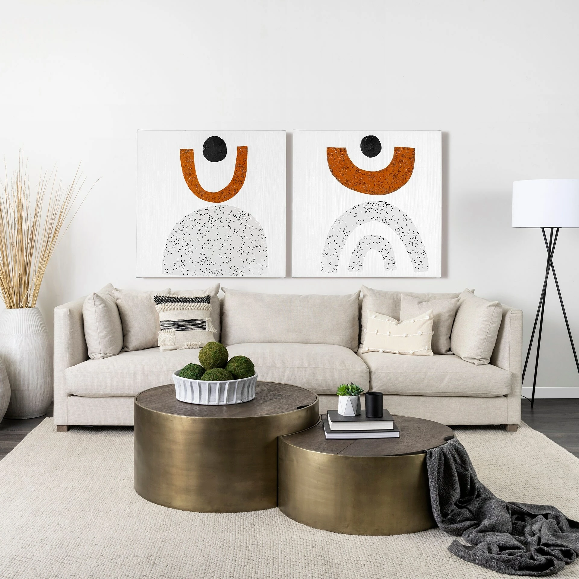 Outlet π Mercana Beardell Cream & Black W/ Tassels Decorative Pillow Cover π - Image 11