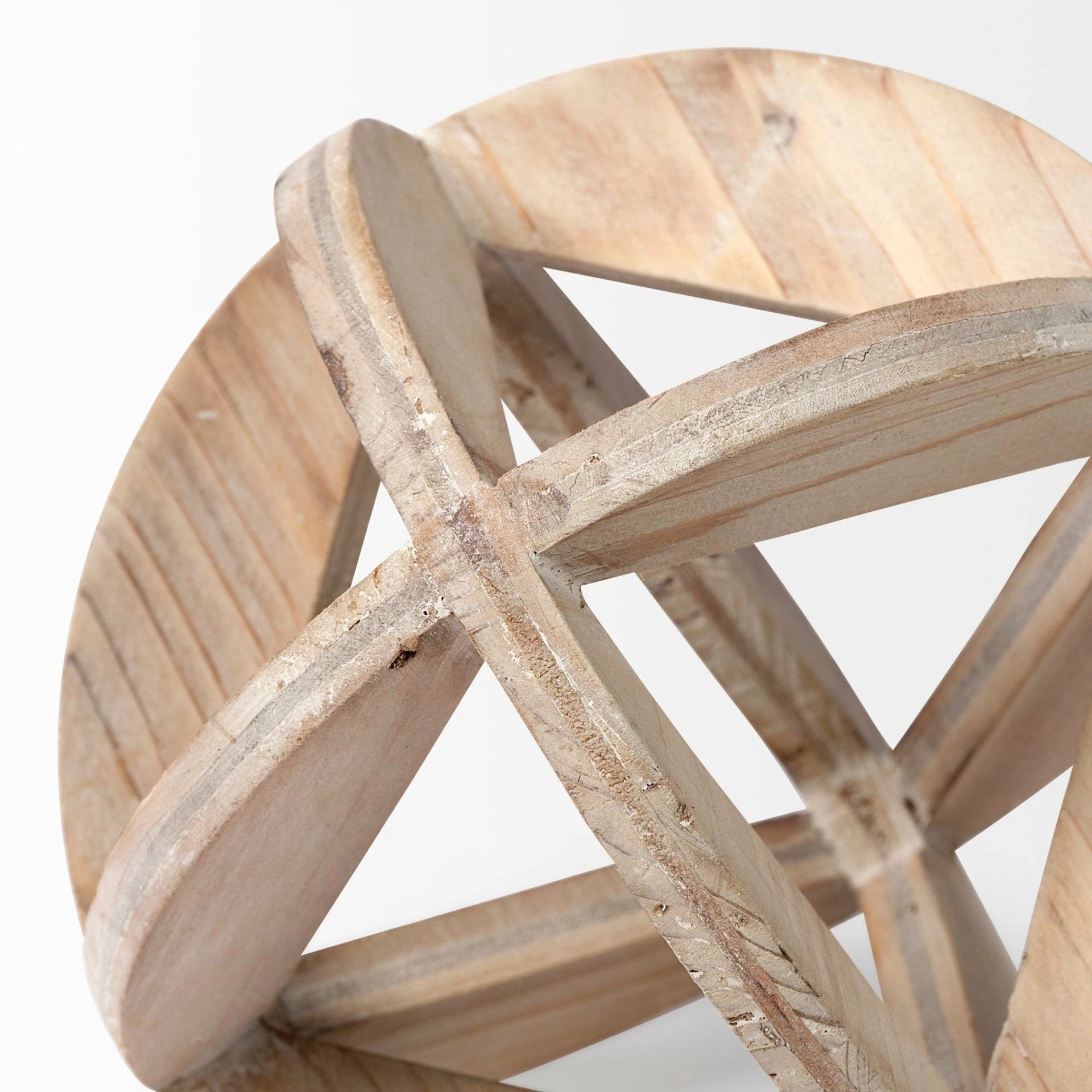 Flash Sale ๐ Mercana Bellatrix I (Small) 5L X 5W Natural Decorative Wooden Sphere โ๏ธ - Image 4