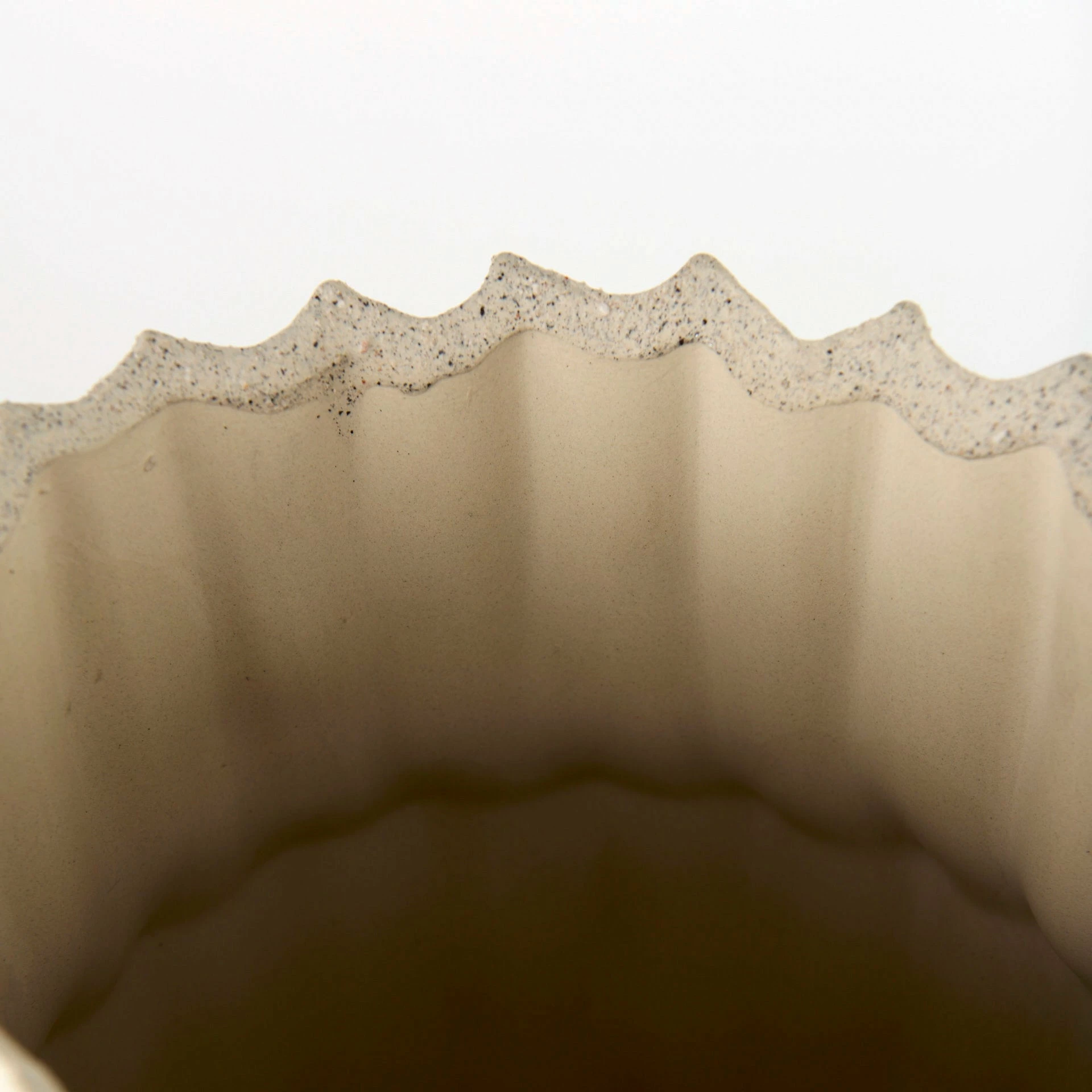 Cheapest π Mercana Cardon 6.7L X 6.7W X 23.0H Cream Ceramic Vase π - Image 5