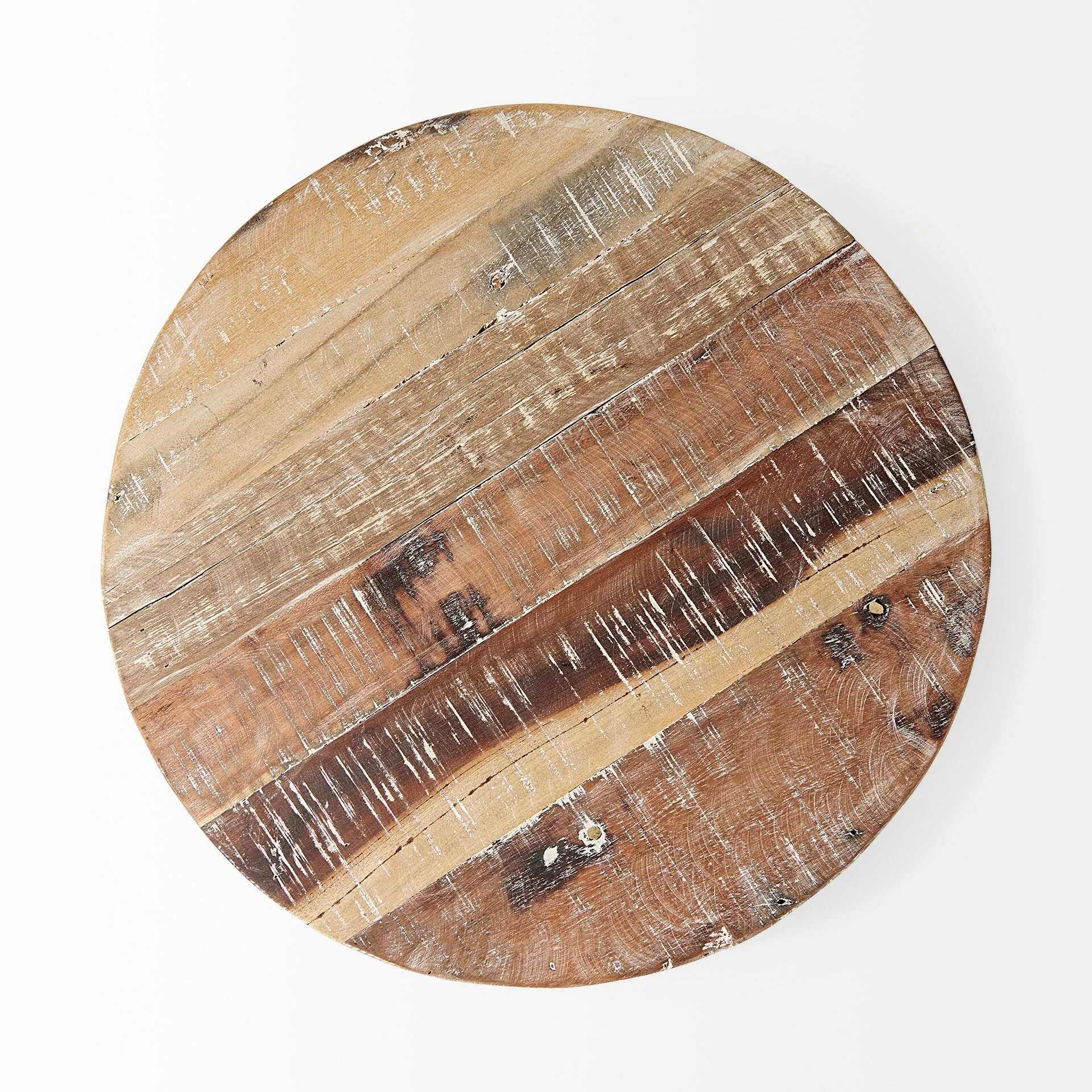 Discount π Mercana Cedric 15L X 15W X 6H Small Light Brown Wood W/ Three Black Metal Legs Decorative Display Stand β - Image 12