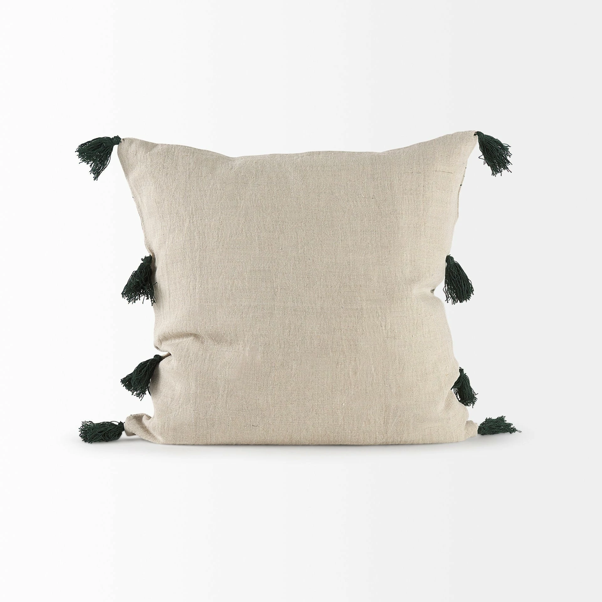 Budget π Mercana Charmaine 14.0L X 26.0W X 0.2H Beige And Black W/Fringe Decorative Pillow Cover β€οΈ - Image 14