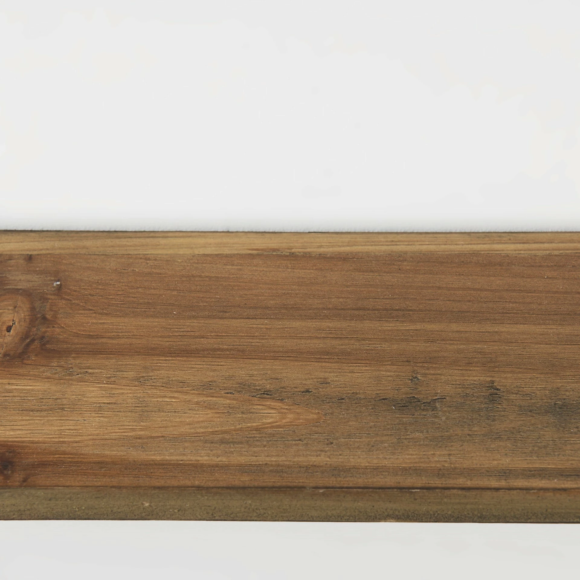 New ๐ Mercana Cora Black Metal Frame W/Brown Wooden Shelf Wall Mirror ๐ - Image 13