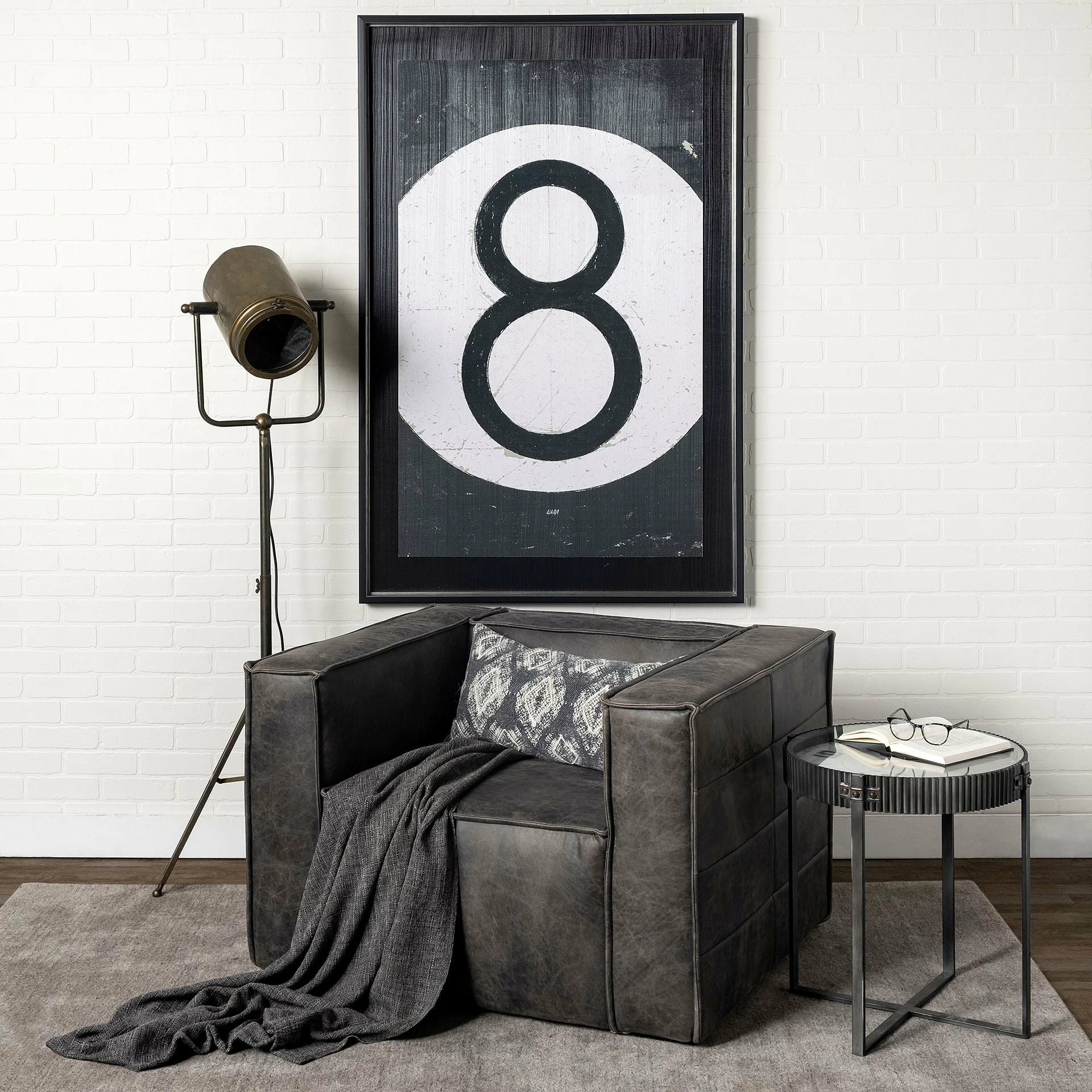 Cheapest ๐ฏ Mercana Debdou Gold Metal Adjustable Cinema-Style Floor Lamp ๐ - Image 5