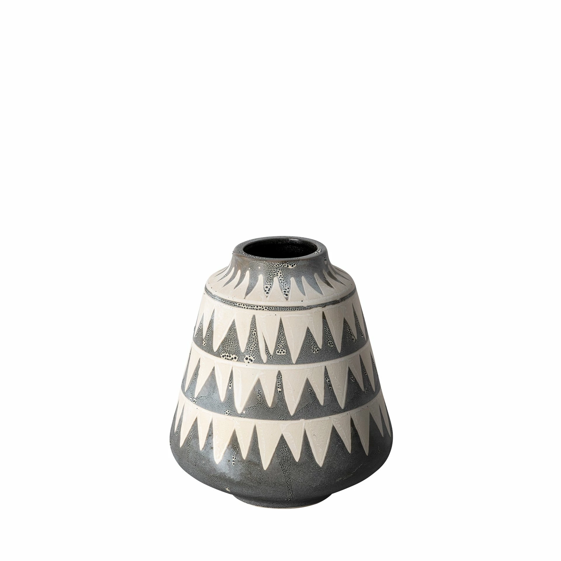Buy π― Mercana Delaney Large Gray Patterned Ceramic Vase β - Image 13