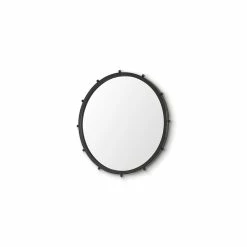 Cheap 👏 Mercana Elena I Small Black Wall Mirror ✨