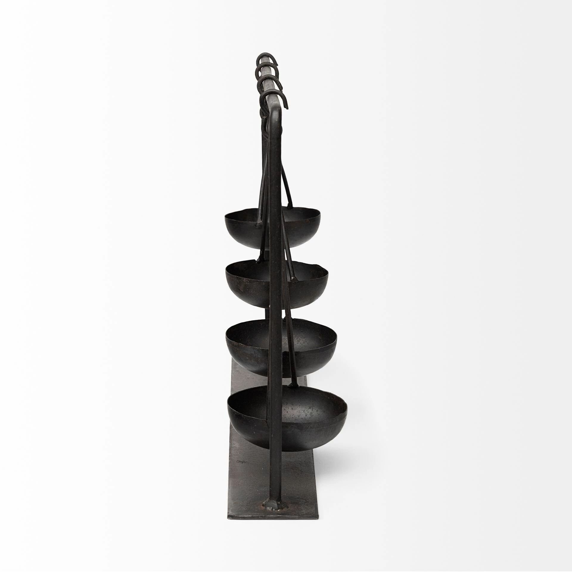 Coupon β Mercana Enos 19L X 3W Black Metal 4 Bowl Ancient Spice Market Decorative Display - 18.5L X 3.0W X 10.5H π₯° - Image 3