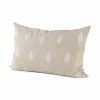 Flash Sale 👍 Mercana Enya 13L X 21W Beige And Cream Fabric Patterned Decorative Pillow Cover 🎉