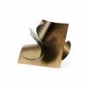 Budget ⌛ Mercana Francesca 11.8L X 11.8W X 11.8H Antique Gold Metal Sculptural Decorative Object 🌟
