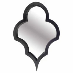 Outlet ✔️ Mercana Geneva 23 X 34 Black Wood Frame Mirror - 23.3L X 2.8W X 34.3H 👍