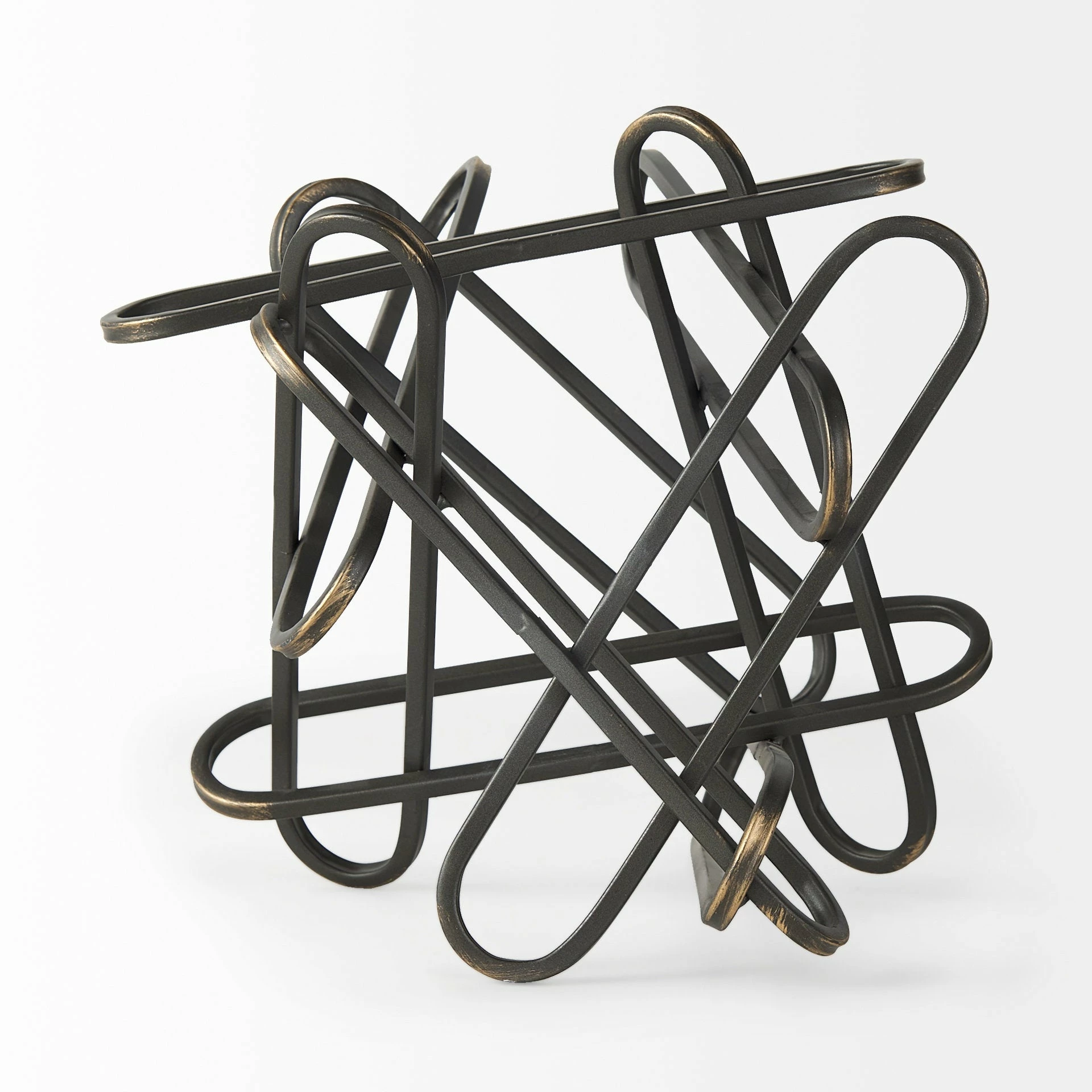 Coupon ๐ฏ Mercana Henderson 10.4L X 8.3W X 7.7H Black Metal Paperclip Decorative Object ๐ - Image 12