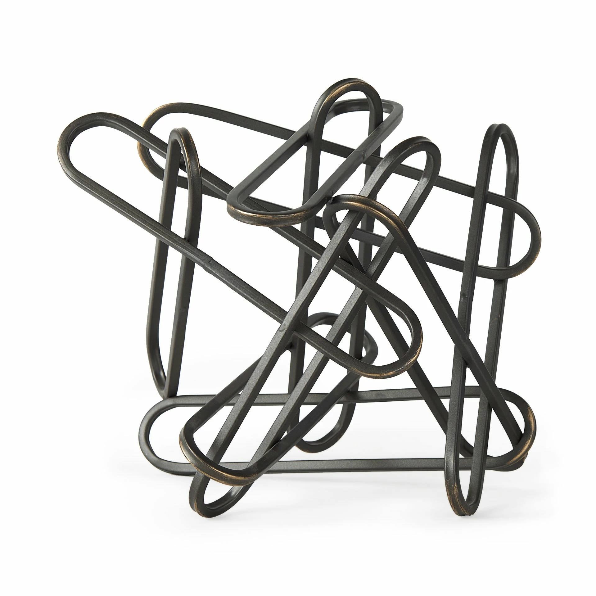 Coupon ๐ฏ Mercana Henderson 10.4L X 8.3W X 7.7H Black Metal Paperclip Decorative Object ๐ - Image 10