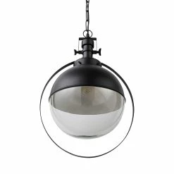 Cheap 😍 Mercana Leighton II (15" X 20") Black Metal Spherical Pendant Light 👏