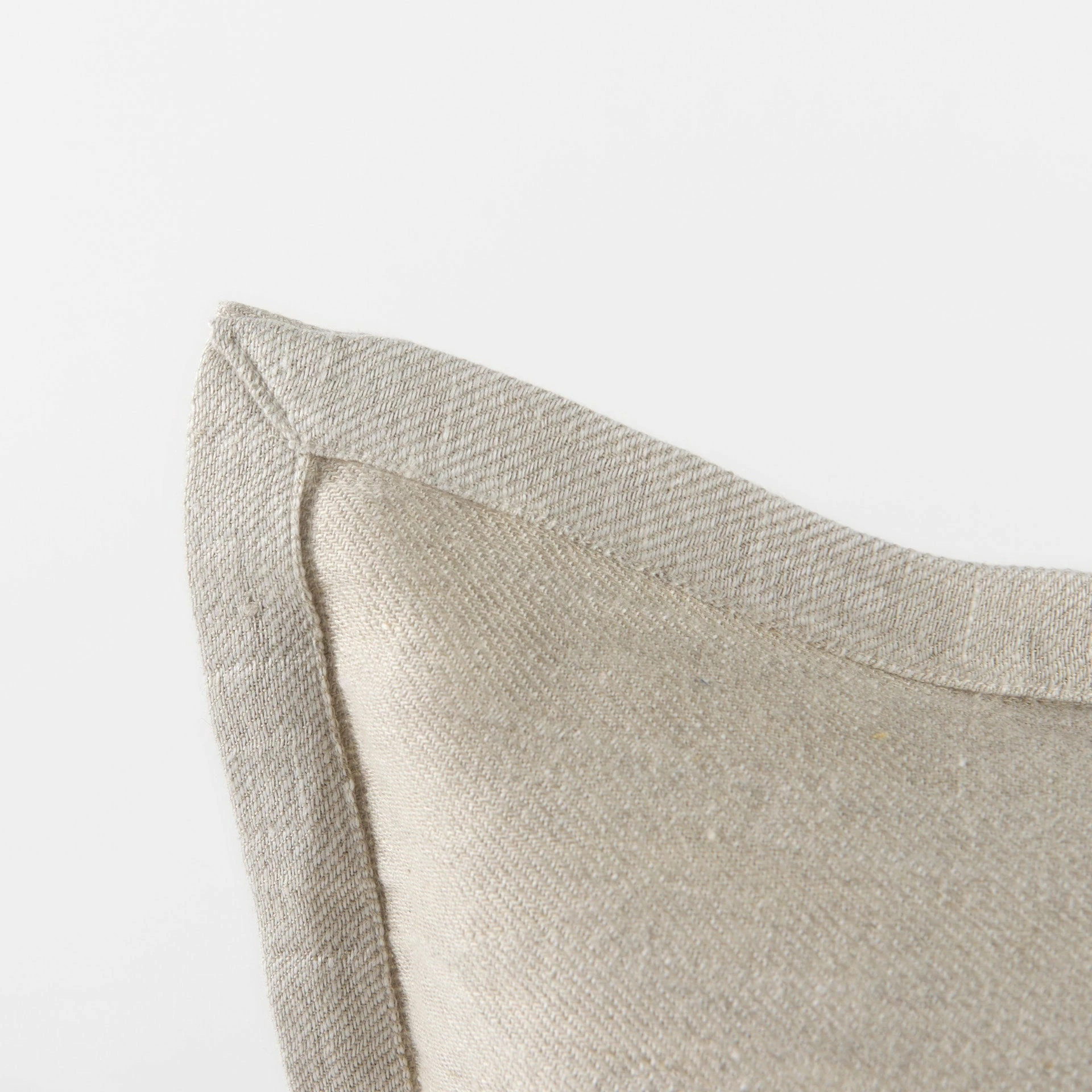 Best Pirce ๐ Mercana Mae 14L X 26W Beige Fabric Decorative Pillow Cover ๐งจ - Image 6