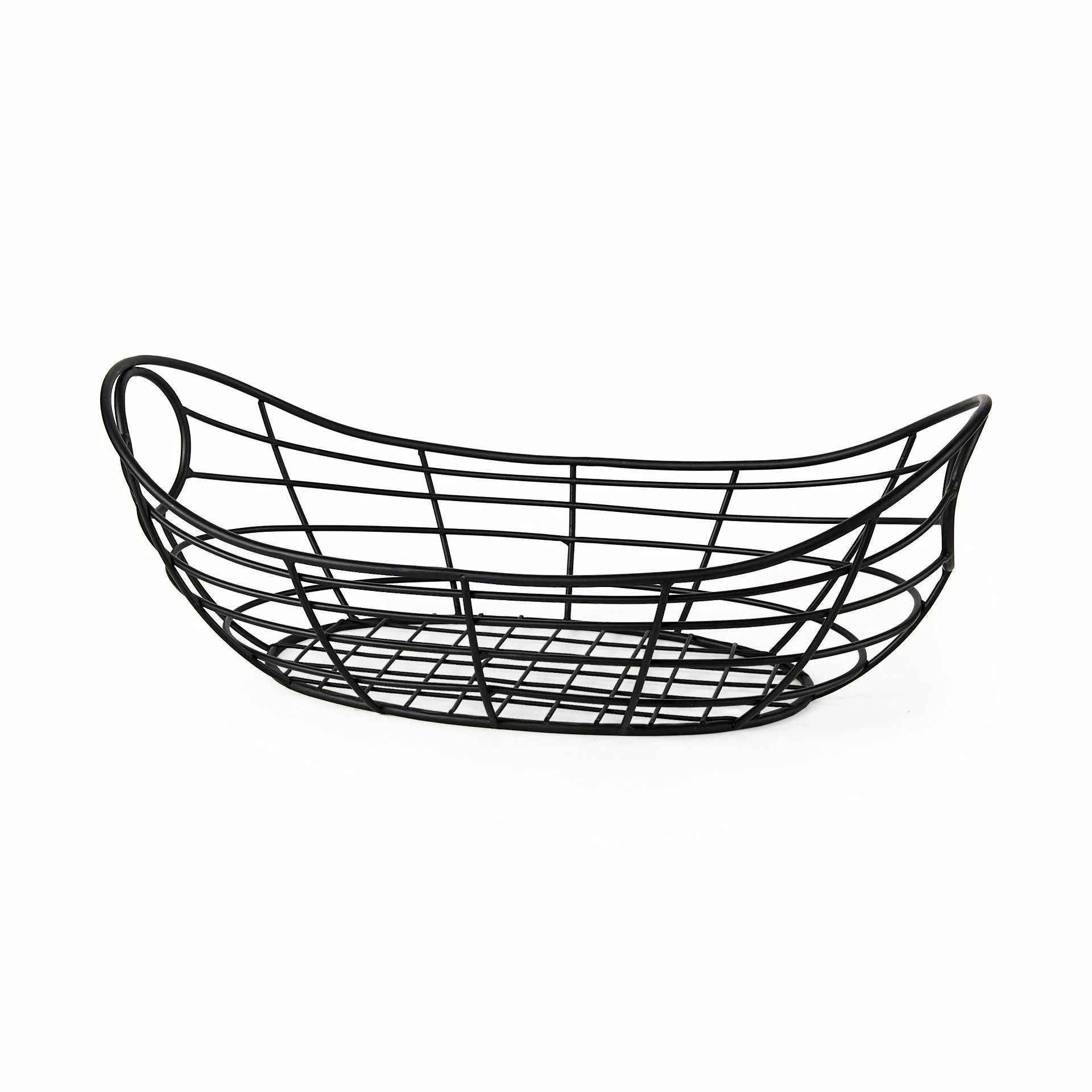 Top 10 π Mercana Mateo Black Metal Basket - 22"W X 12"D X 7.9"H π