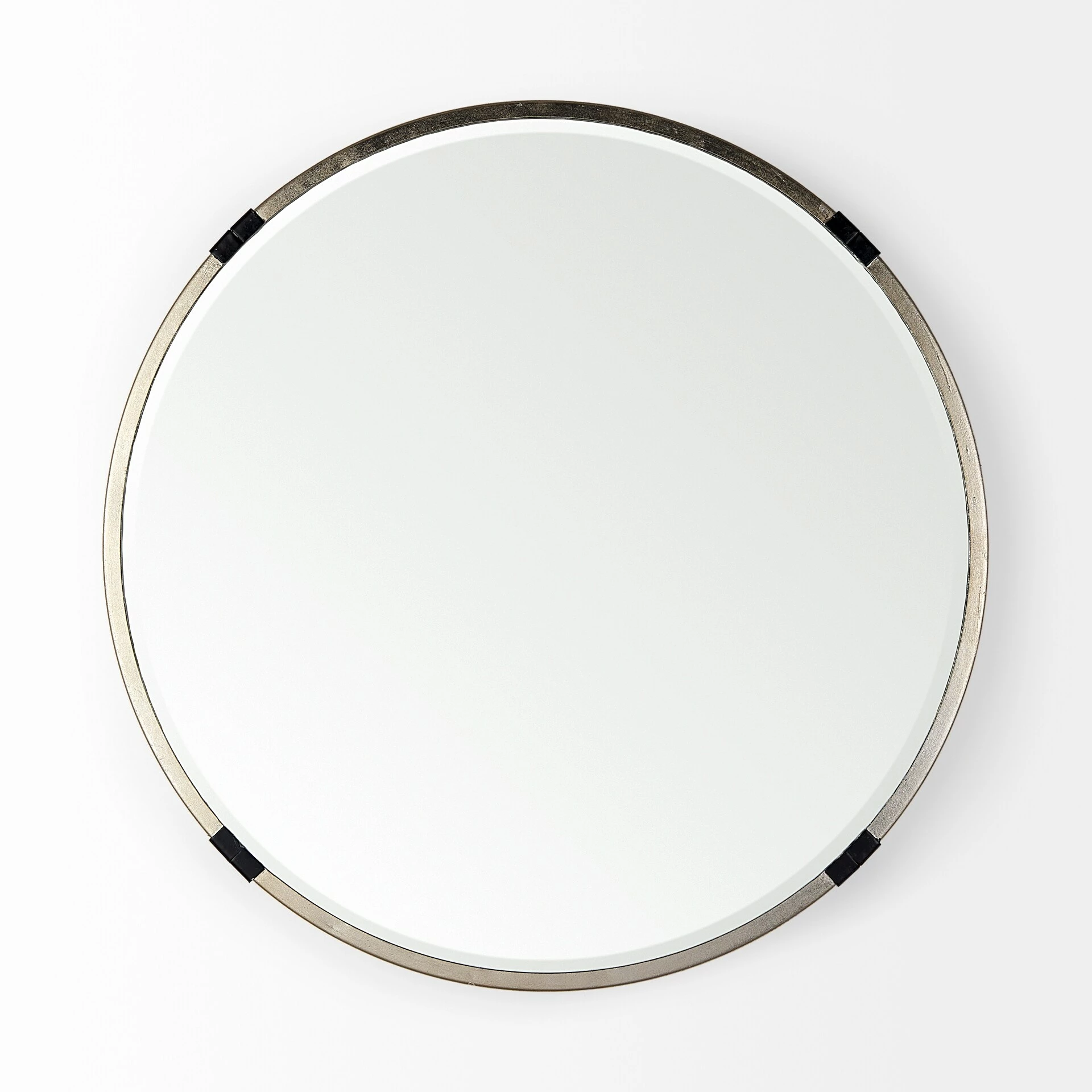 Cheapest π Mercana Melissa 23" Small Round Gold Metal Wall Mirror π - Image 2