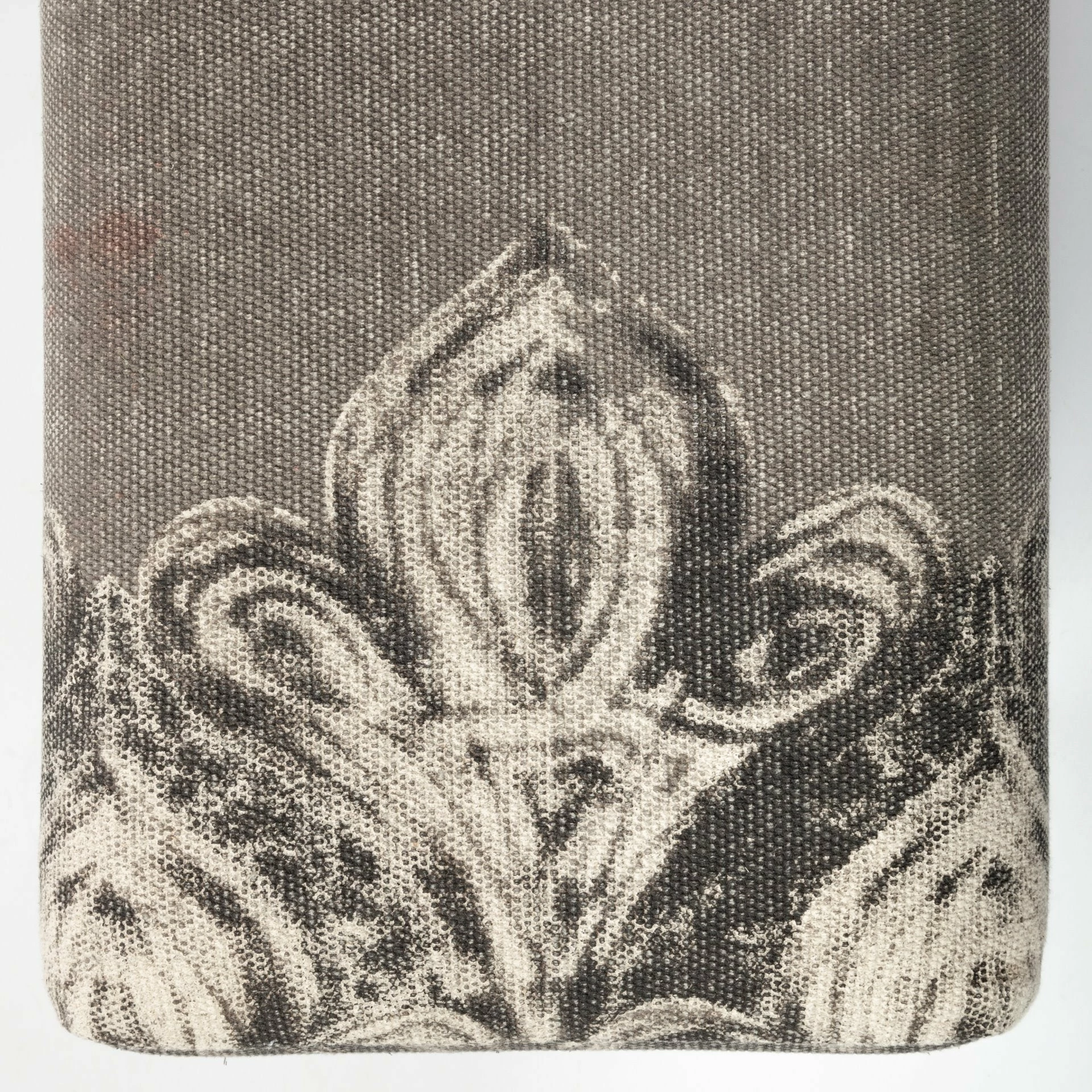 Coupon โ Mercana Alhambra Gray Upholstered Seat W/ Black Solid Wood Legs Accent Bench - 55"W X 14"D X 18"H ๐ - Image 5