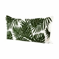 Best Pirce 🔥 Mercana Boyle II 13 X 21 Green Tropical Palm Leaf Decorative Pillow Cover 😀
