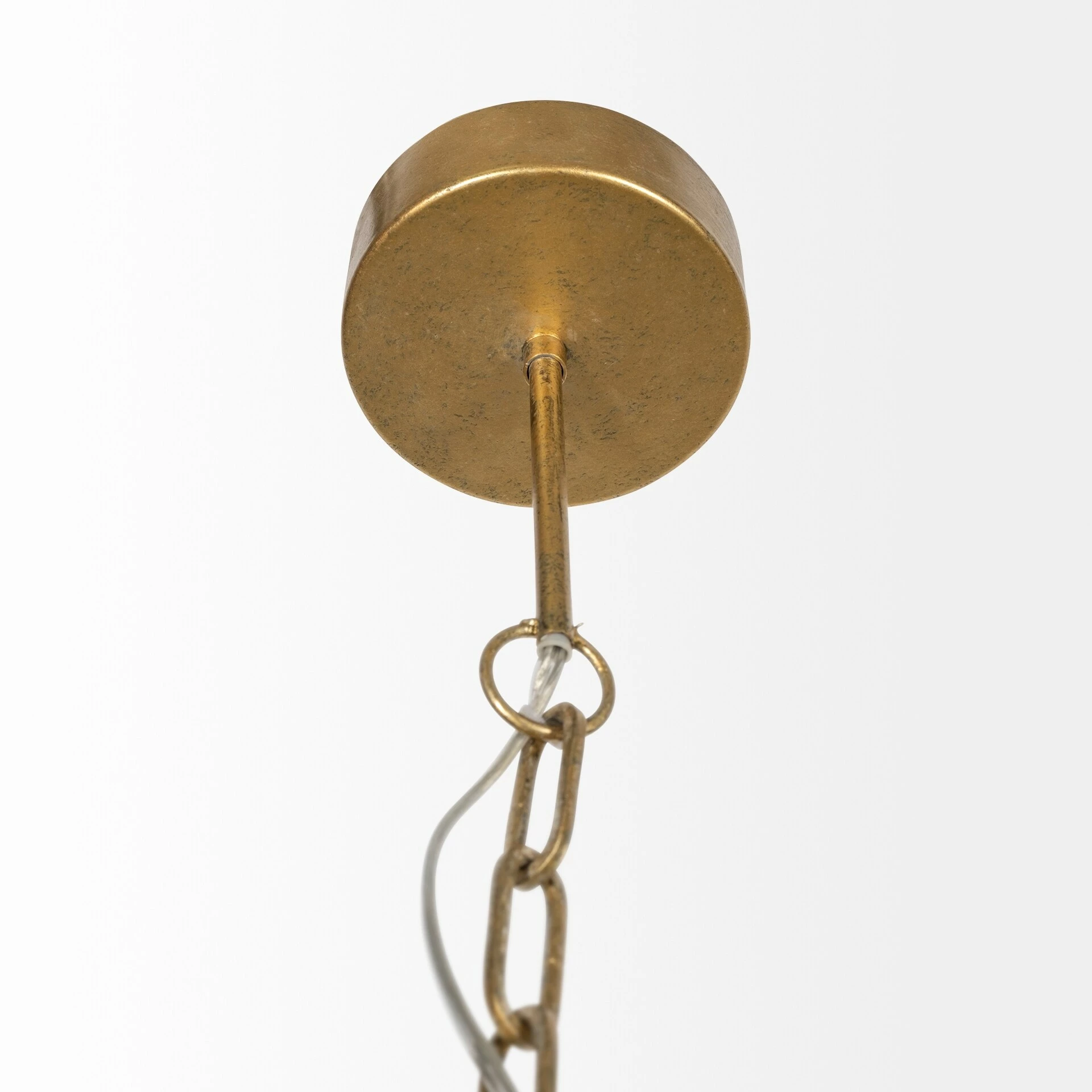 Best reviews of ๐ฏ Mercana Capsa Antique Gold & Silver Toned Metal Dome Pendant Light - 17"W X 17"D X 29"H ๐ฏ - Image 4