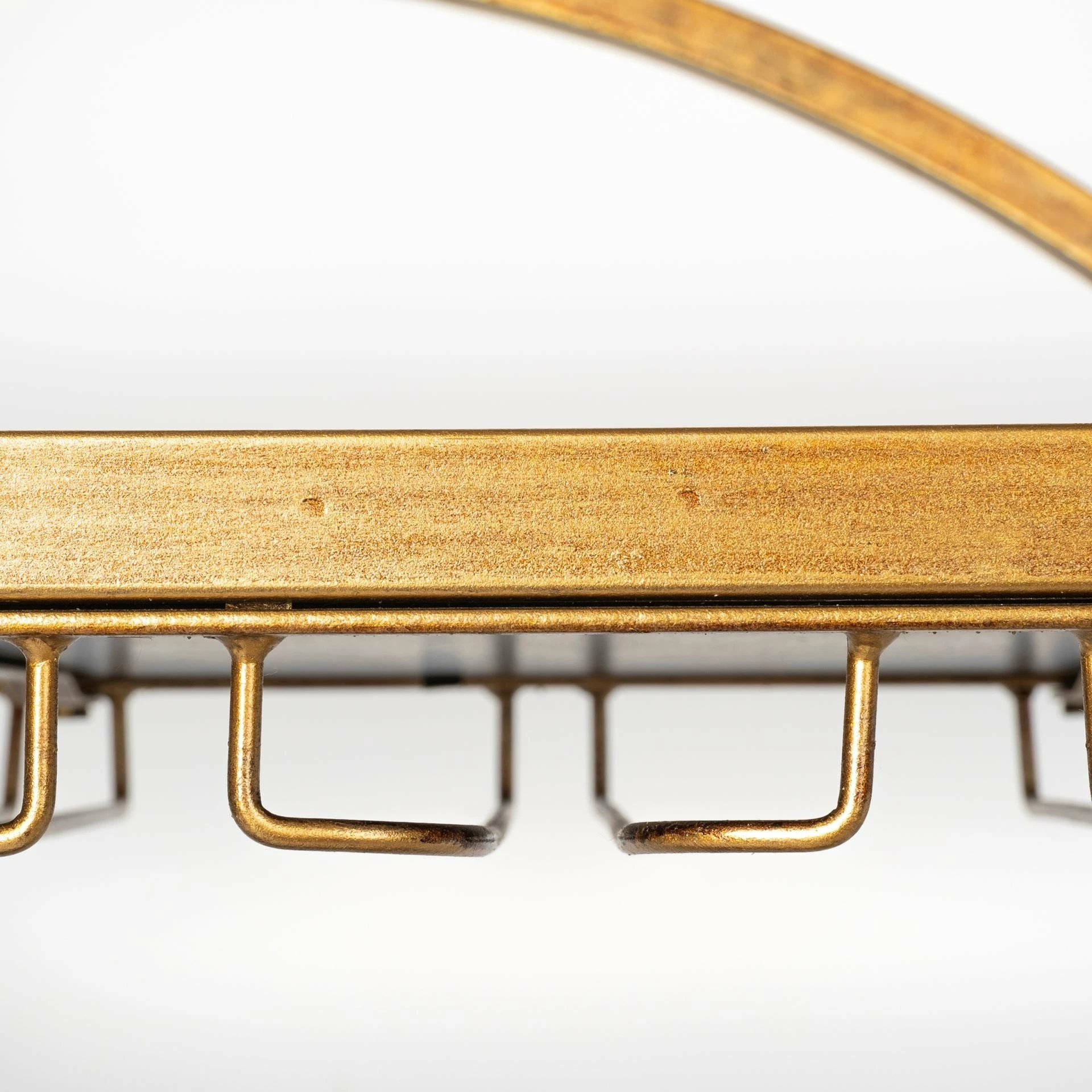 Buy β Mercana Carola Gold Frame Two-Tier Glass Shelves W/Stemware Holder Bar Cart - 36.25L X 18.0W X 40.25H π - Image 9