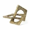 Discount 🛒 Mercana Delaunay I (Large) 10L X9W Gold 🔨 Hammered Metal Interlinked Patterned - 10.1L X 9.0W X 5.1H 🔔