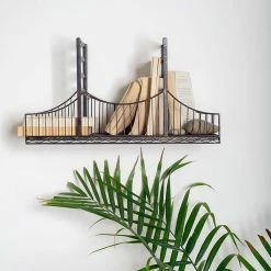 Best Sale 👏 Mercana Fran Black Metal Bridge Shelf - Small 🤩