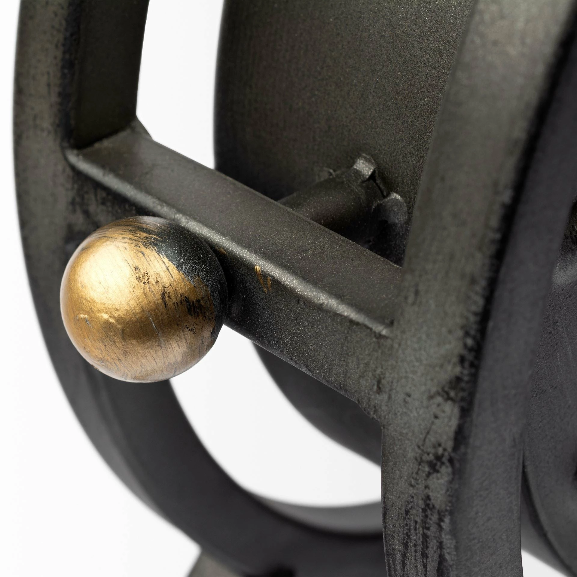 New โ Mercana Gaston Metal Circular Table Clock - 11.8L X 3.1W X 11.4H ๐ - Image 2