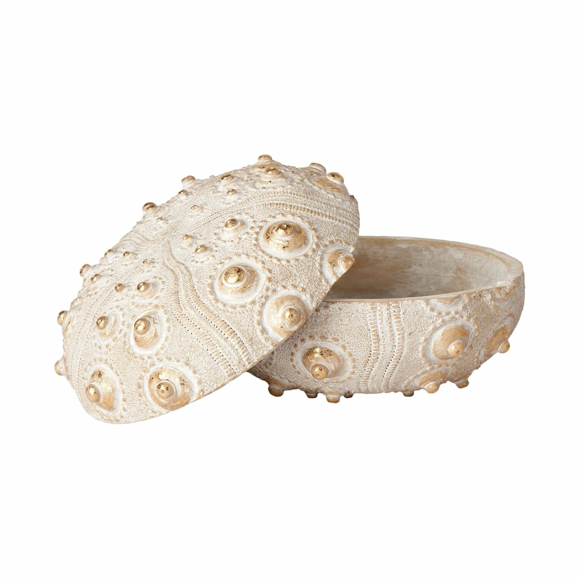 Outlet ๐ Mercana Moselle II Cream Sea Urchin Storage Box - 6.3"W X 6.3"D X 4"H ๐ฅฐ - Image 2