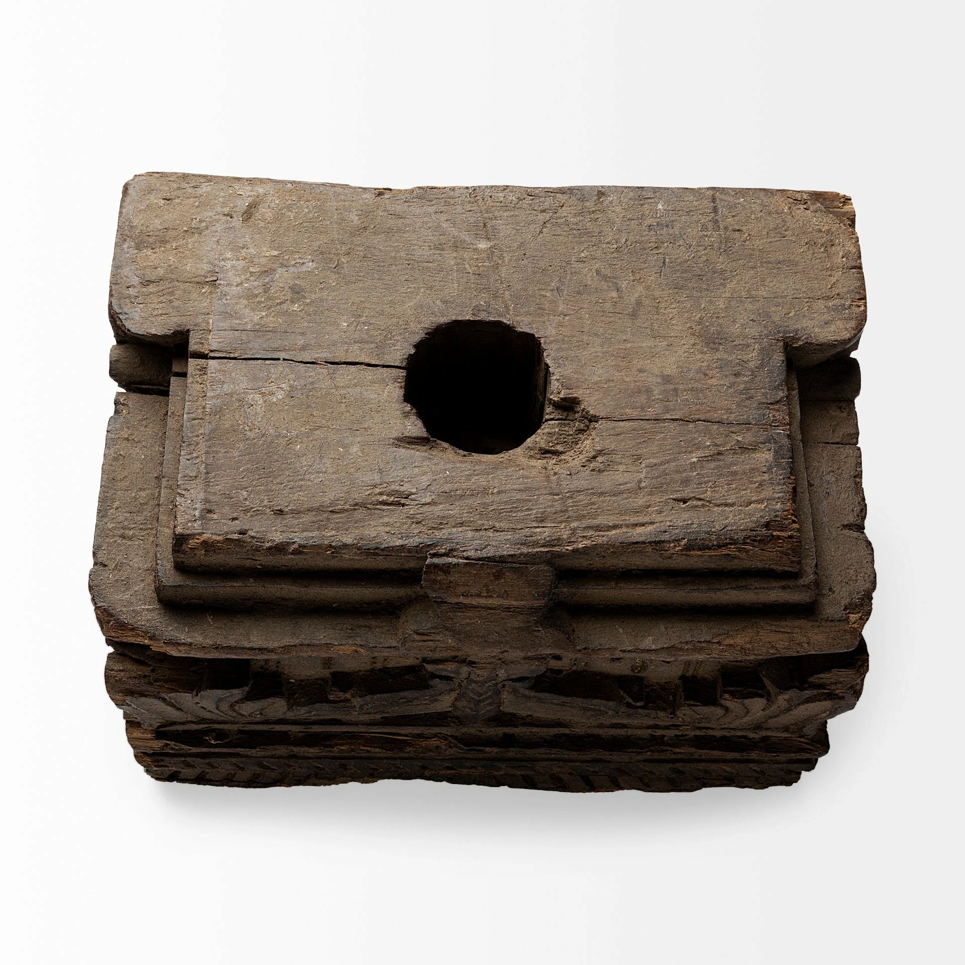 Best Sale ๐ Mercana Negundo Set Of 4 Antique Reclaimed Wooden Molding Wall Decor ๐ - Image 4