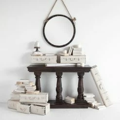 Wholesale 🌟 Mercana Pendula 27L X 27H Round Metal Frame Mirror 👏