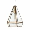 Top 10 ✨ Mercana Prima Gold Metal And Glass Pyramid Pendant Light - 10"W X 10"D X 13"H ✨