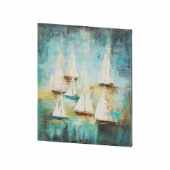 Brand new 🛒 Mercana Sail Away 2 (30 X 37) Made To Order Canvas Art ⭐
