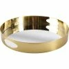 Top 10 ⭐ Mercana Serkis Gold Metal Mirrored Base Round Tray 🛒