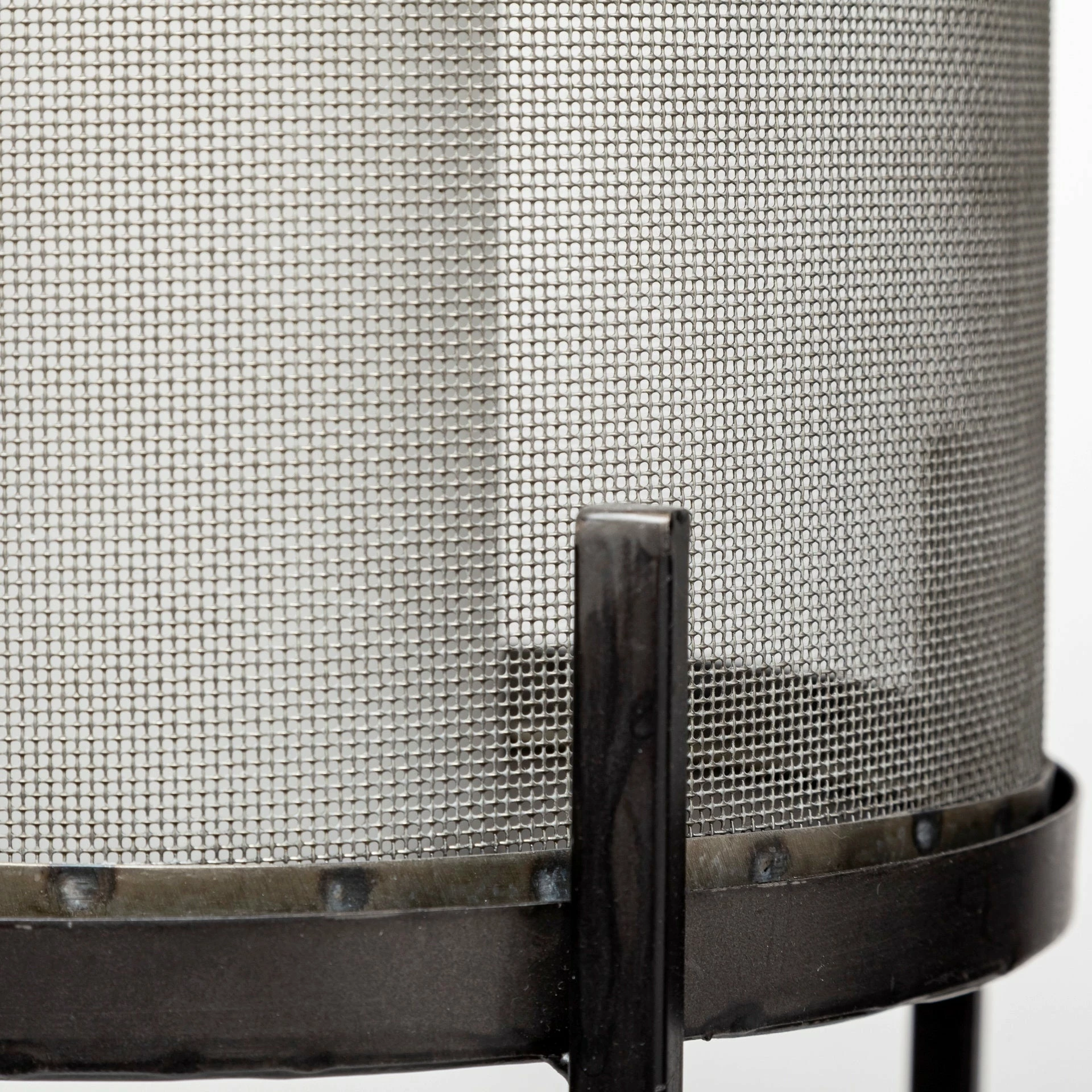 Deals βοΈ Mercana Steen Set Of Two Black Meshed Metal Candle Holder Lanterns π - Image 5