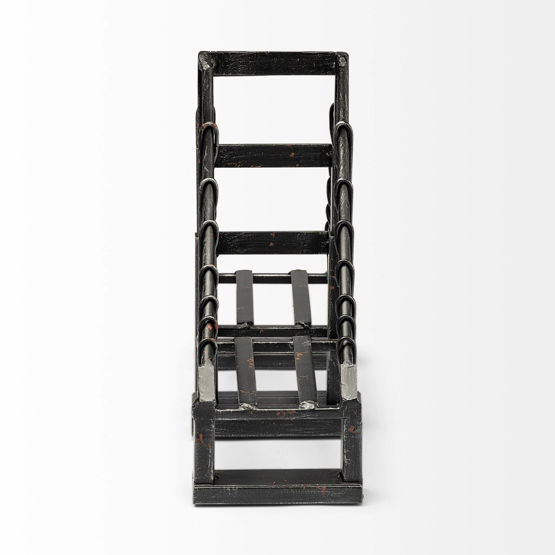 Coupon 👏 Mercana Suspension Wrought Iron Suspension Bridge Bookend - 19.0L X 3.9W X 10.0H 🎉 - Image 3