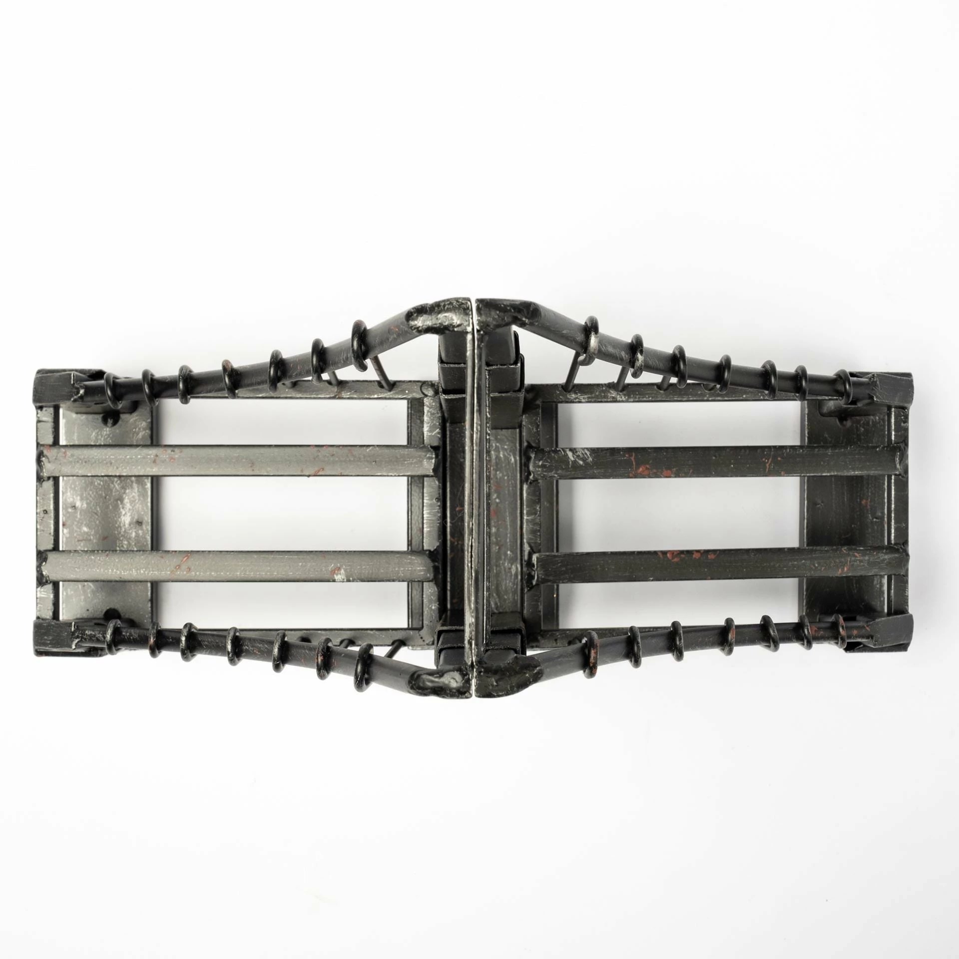 Coupon 👏 Mercana Suspension Wrought Iron Suspension Bridge Bookend - 19.0L X 3.9W X 10.0H 🎉 - Image 9