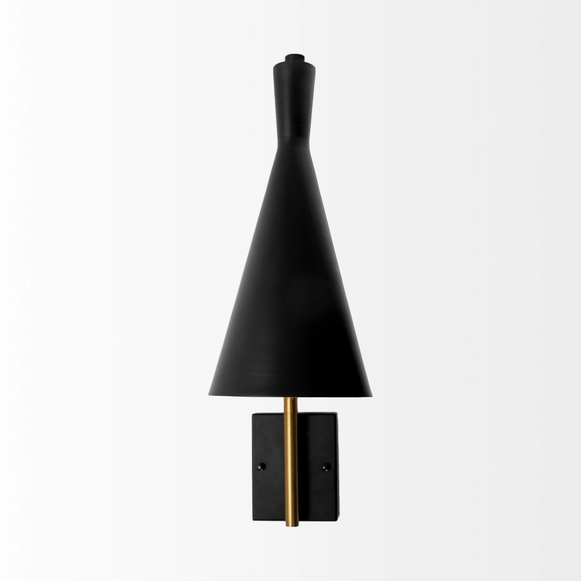 Top 10 โญ Mercana Tremont I Black & Gold Metal Conical Shade Wall Sconce - 13.0L X 4.5W X 22.0H ๐ - Image 2