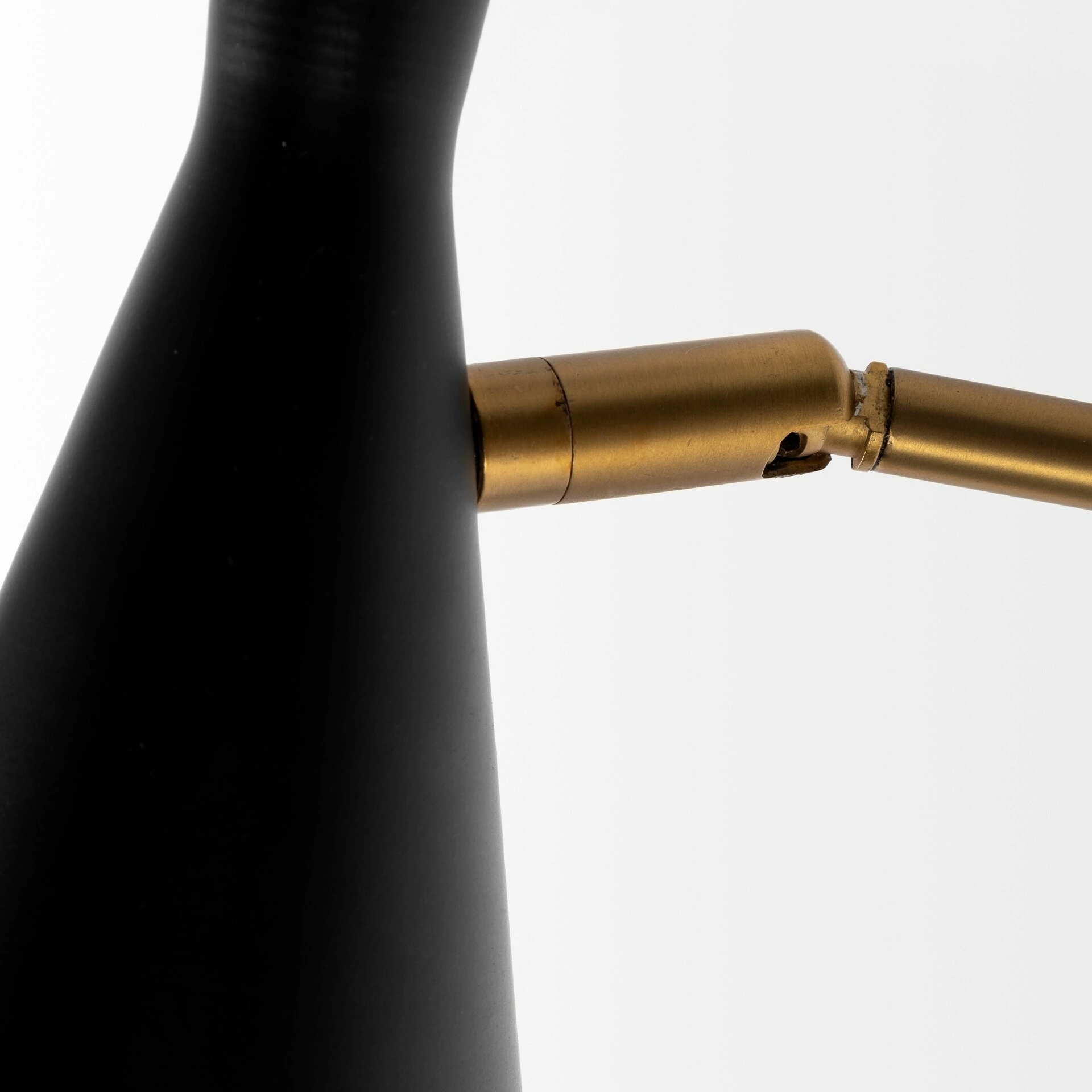 Top 10 โญ Mercana Tremont I Black & Gold Metal Conical Shade Wall Sconce - 13.0L X 4.5W X 22.0H ๐ - Image 4