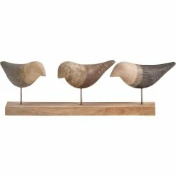 Discount 🛒 Mercana Yardley Brown Wood Bird-themed Accent Piece - Small 👏