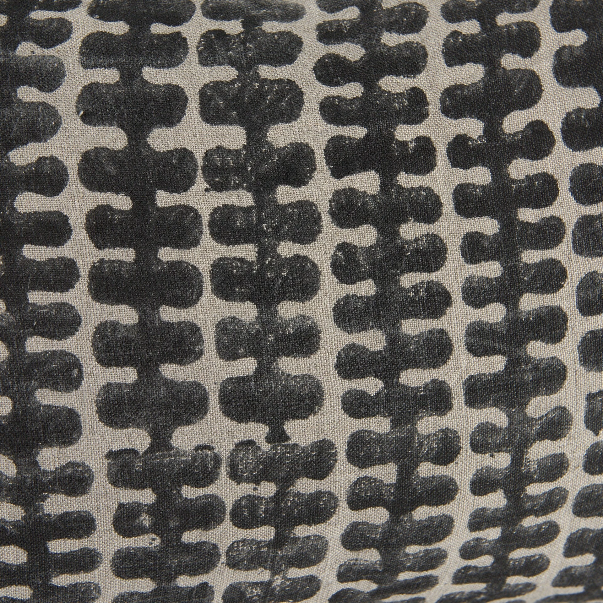 Buy 🧨 Mercana Miriam 13L X 21W Beige And Black Fabric Ikat Patterned Decorative Pillow Cover ✨ - Image 7