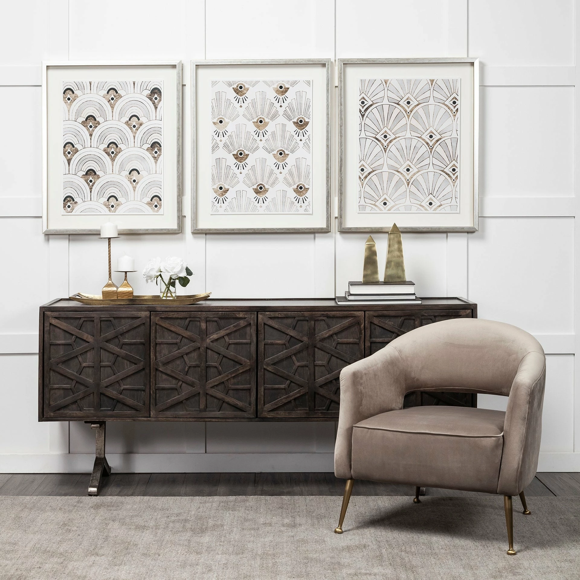 Deals 😍 Mercana Otto I Tall Brass Metal Table Candle Holder - 4.3"W X 4.3"D X 11.2"H 🥰 - Image 4