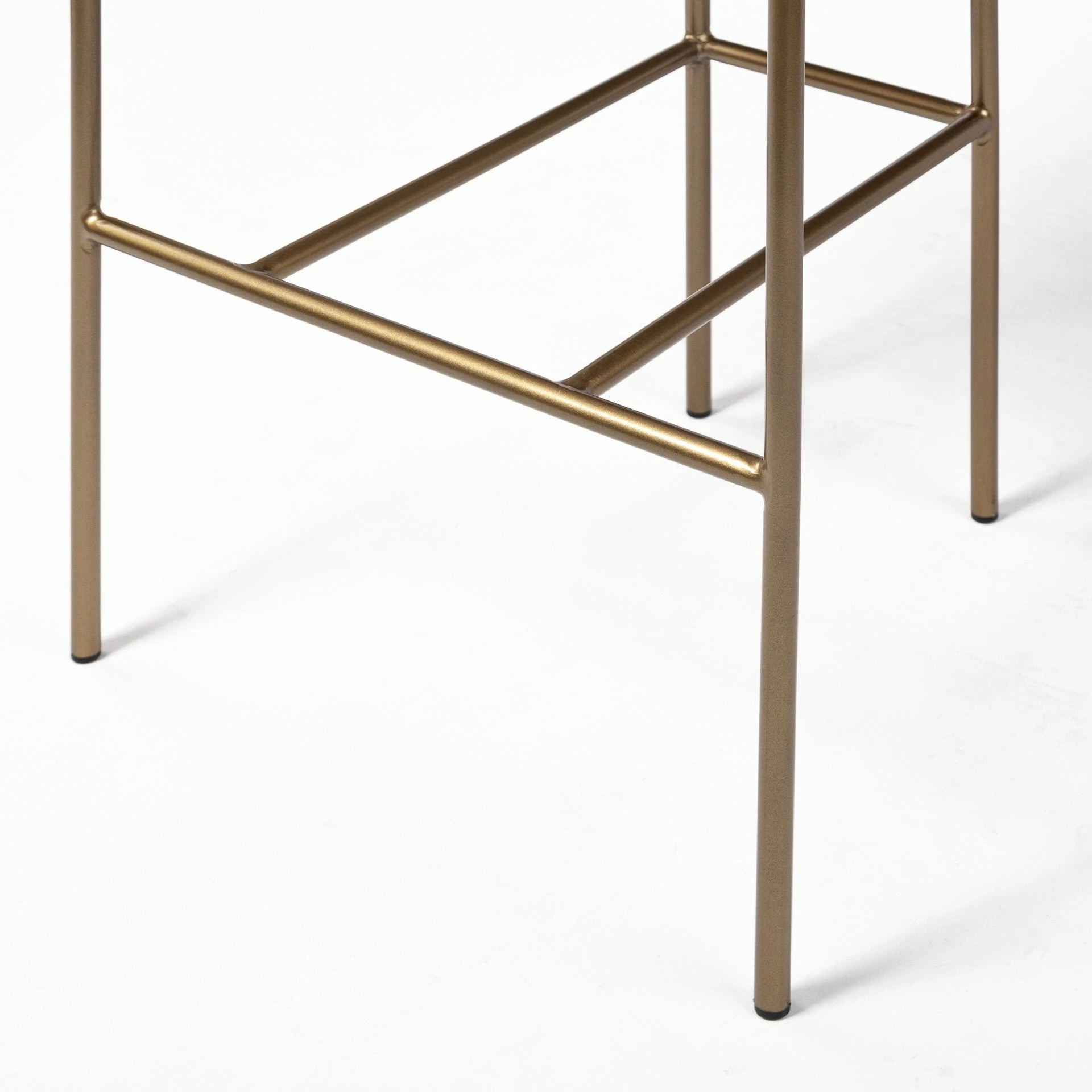 New ๐งจ Mercana Parker Brown Faux Leather Or Gray Fabric Seat W/ Metal Frame, Counter Or Bar Height Stool ๐ - Image 10