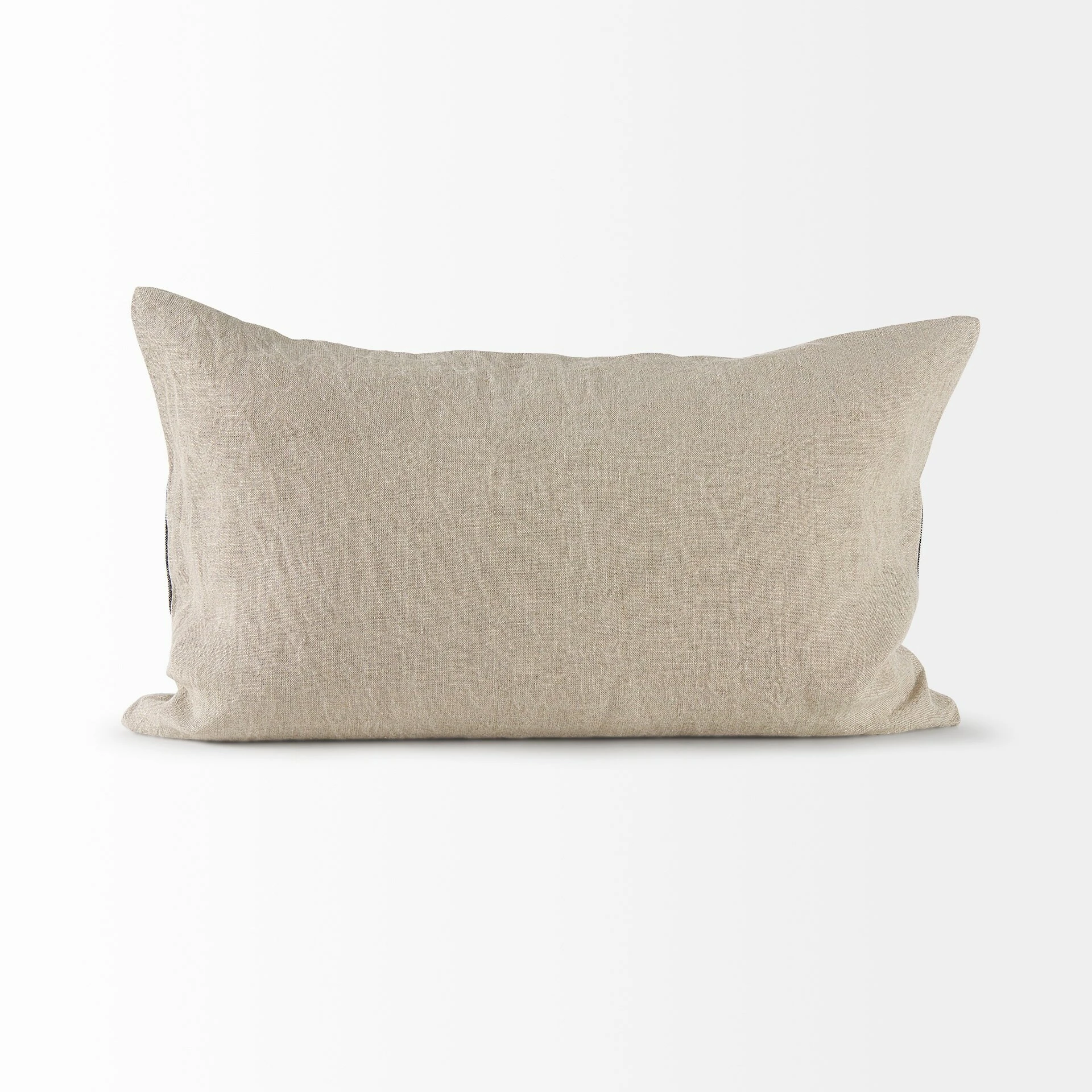 Promo ✨ Mercana Raquel Beige And Black Fabric Plaid Decorative Pillow Cover 🔔 - Image 4