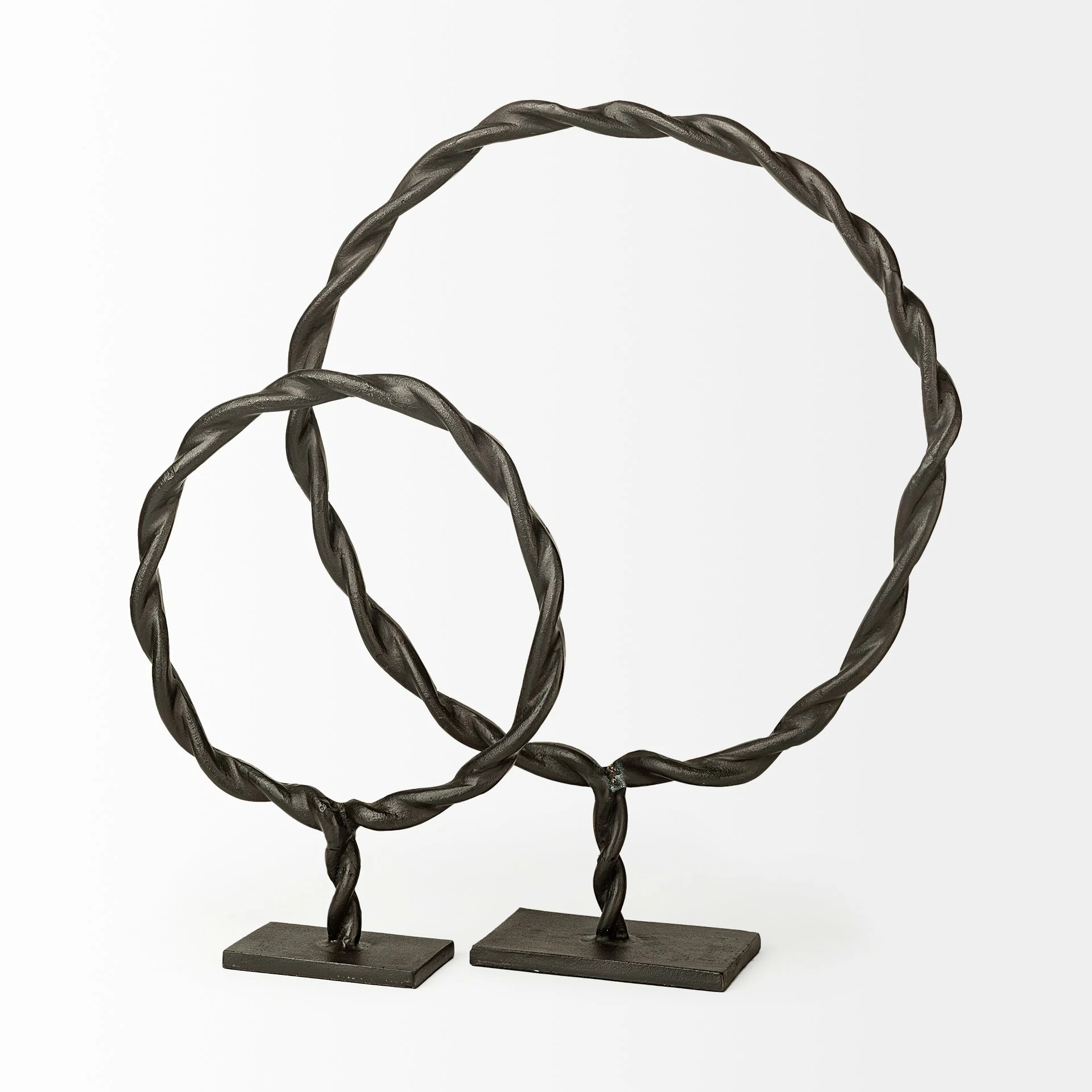 Wholesale โค๏ธ Mercana Rizwan (Large) Black Aluminum Braided Circular Object ๐ - Image 13