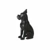 Discount 🥰 Mercana Rocky 4L X 5W Black Resin Boxer 🐕 Dog - 3.5L X 5.2W X 9.1H 🧨